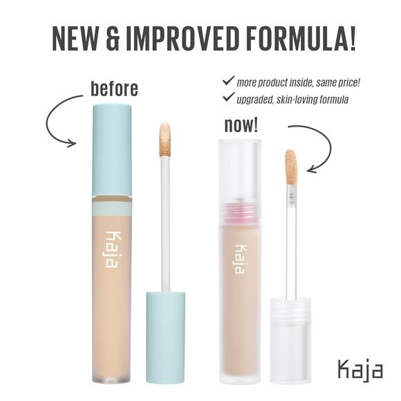 NWT Kaja Women Don't Settle Concealer, 0.21 Oz. -banana milk - Picture 2 of 7